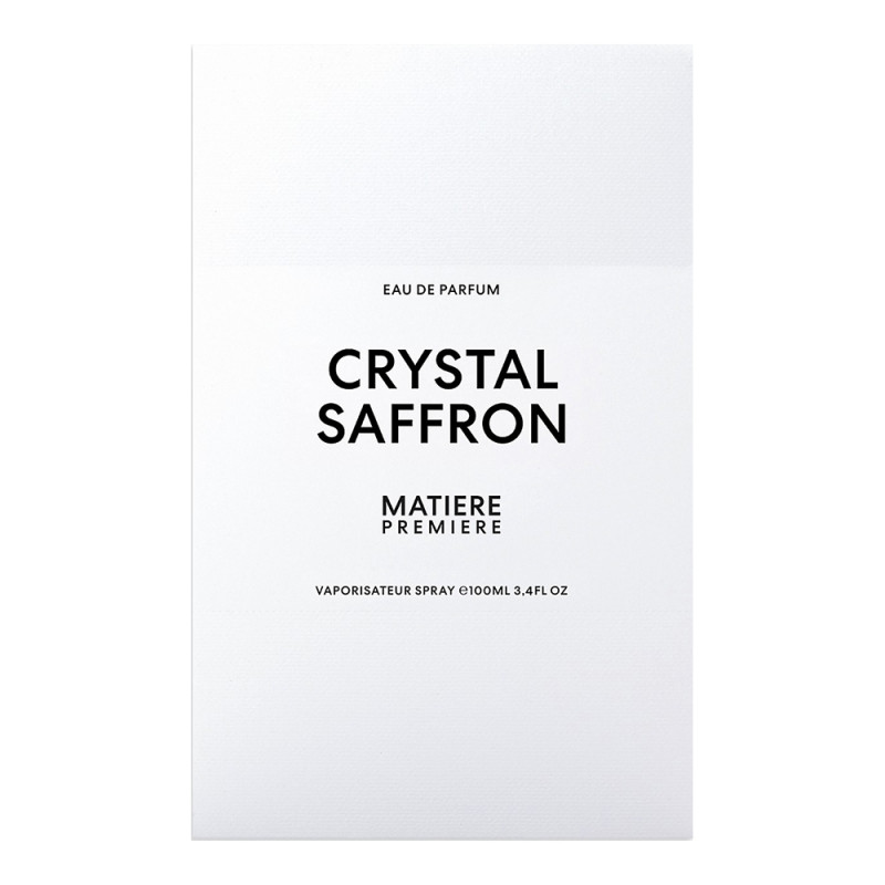 Perfume CRYSTAL SAFFRON – Matiere Premiere
