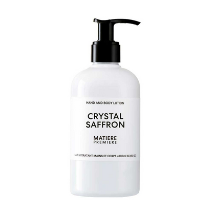 CRYSTAL SAFFRON – Loción de manos y cuerpo Matiere Premiere